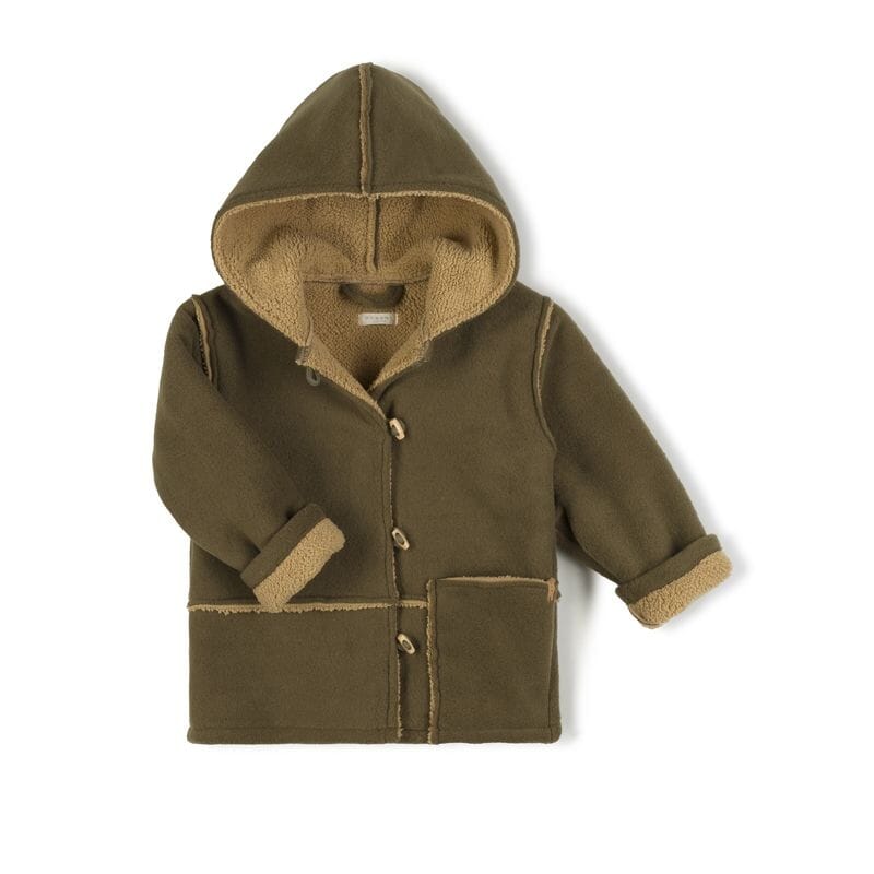 NIXNUT Winter jacket - khaki – kastaar baby & kids concept store