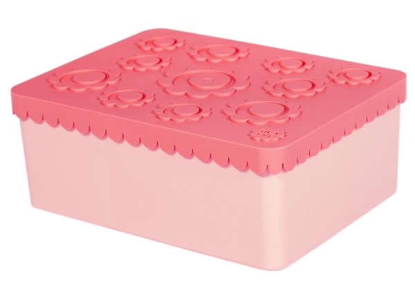 Blafre Lunchbox bloem Roze