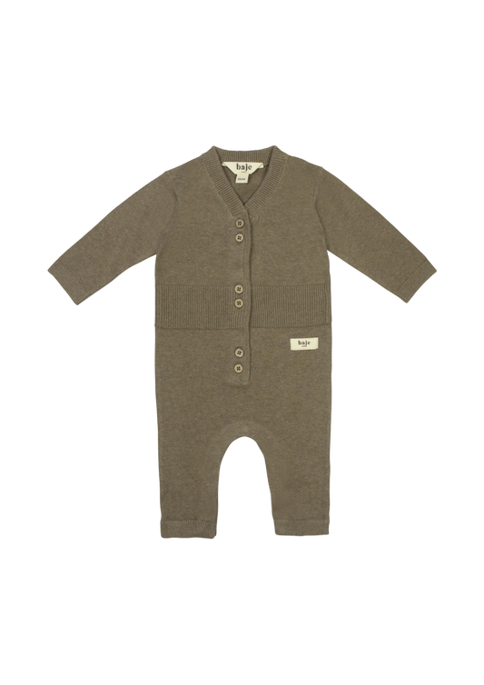 BAJE STUDIO Dale knitted bodysuit - Taupe (baby)