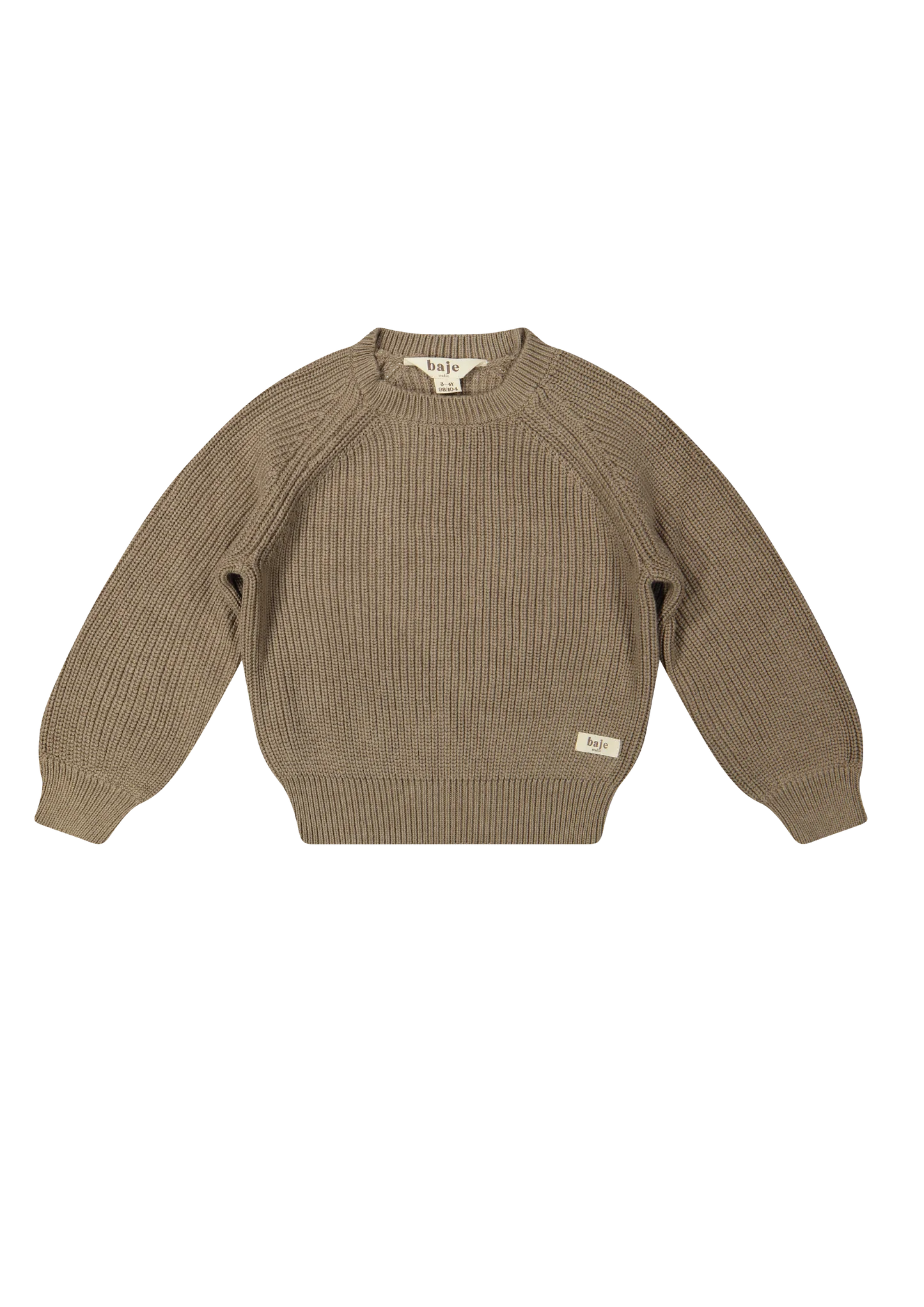 BAJE STUDIO Harrow knitted pullover - Taupe (baby)