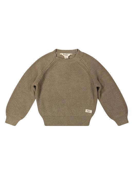 BAJE STUDIO Harrow knitted pullover - Taupe (baby)