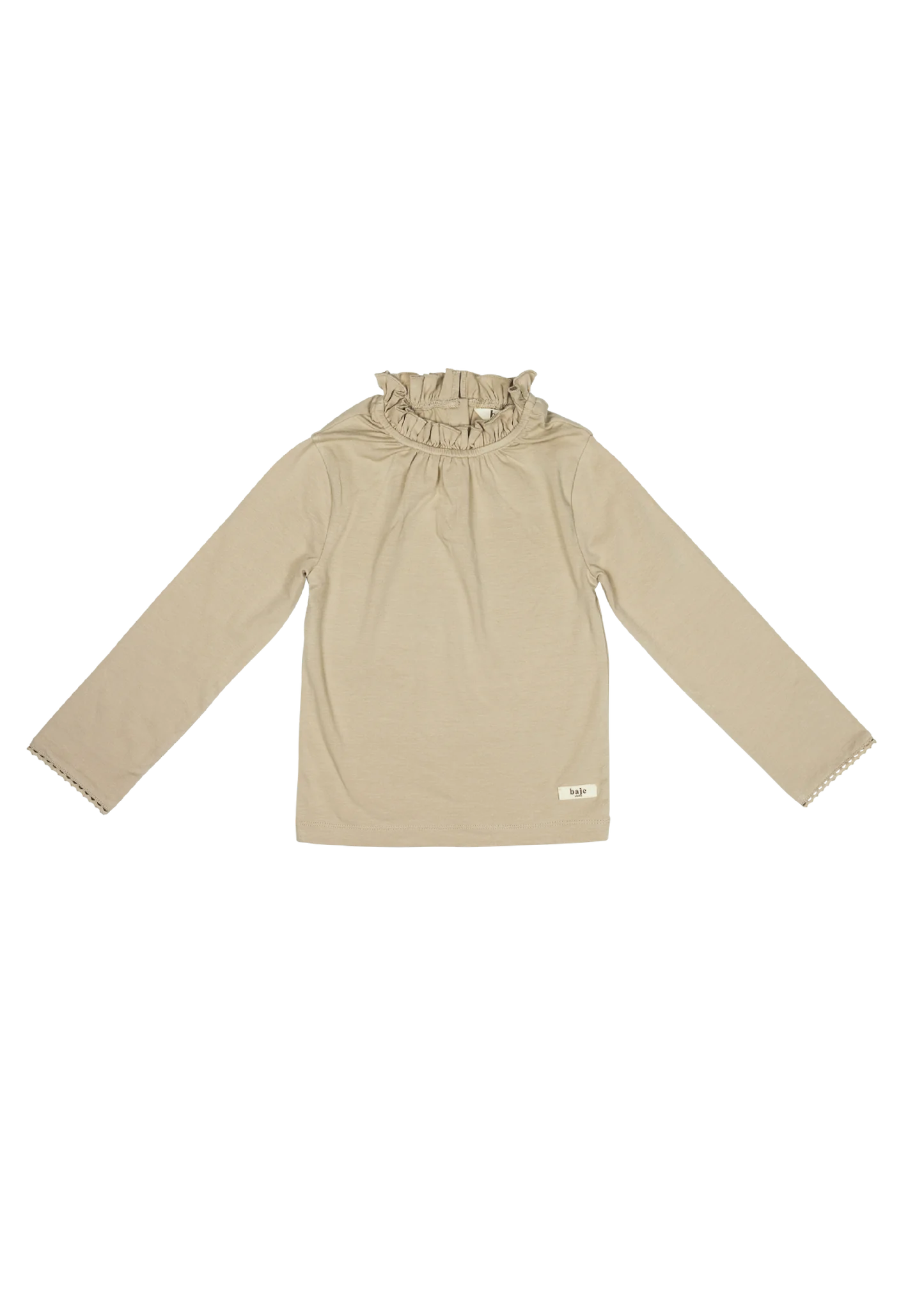 BAJE STUDIO Hayle jersey longsleeve - Peanut