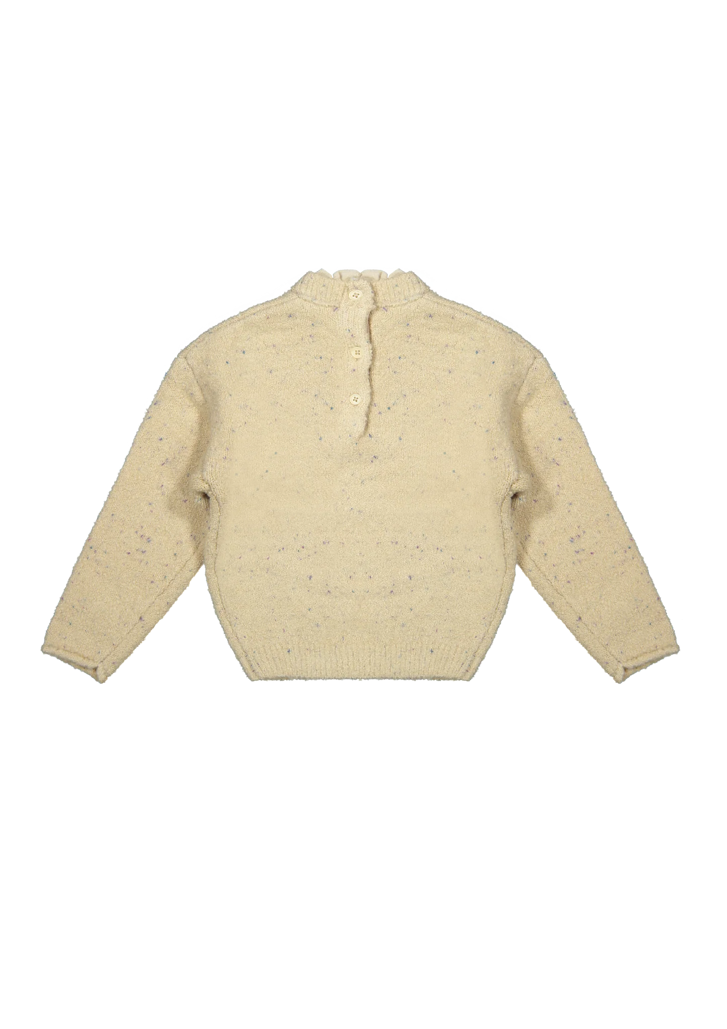 BAJE STUDIO Isa Knitted top - Creme nappy