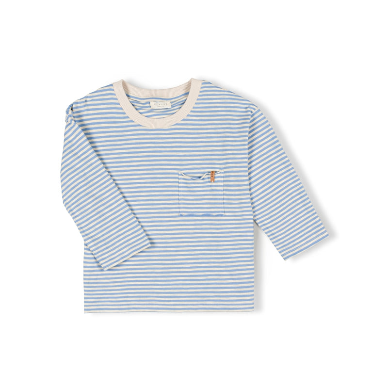 NIXNUT Drop Shirt Sky stripe