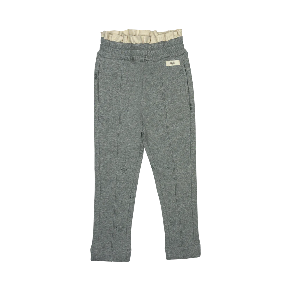 BAJE STUDIO Montrose sweat pants - Grey dark melange