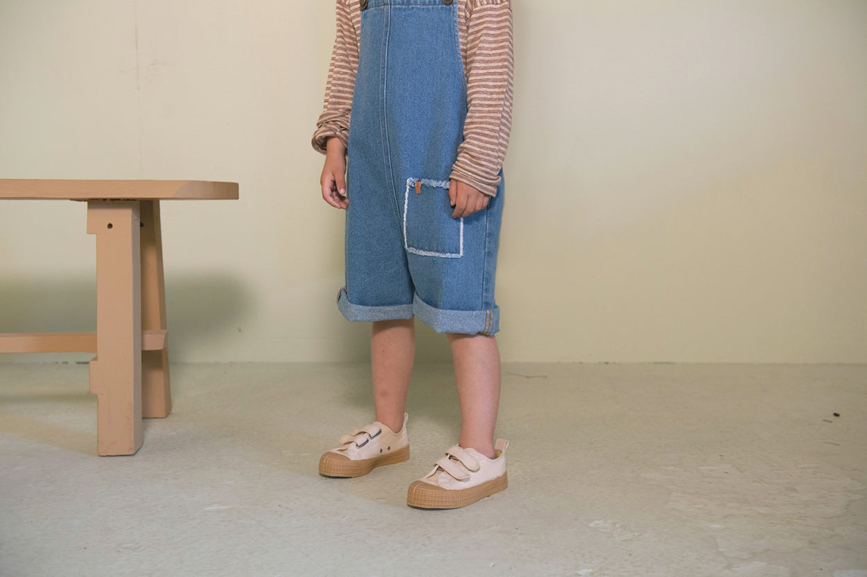 NIXNUT Short Dungaree Jeans