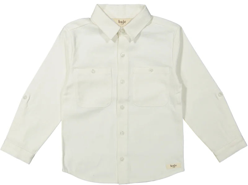 Bajé studio Stewart Woven off-white blouse