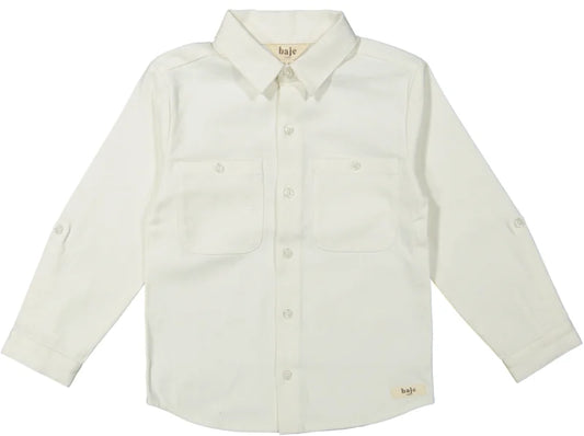 Bajé studio Stewart Woven off-white blouse