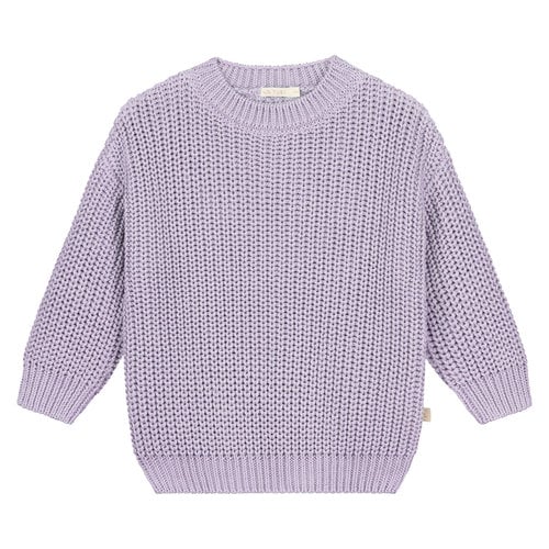 Yuki Kidswear Chunky knit Sweater - Lilac