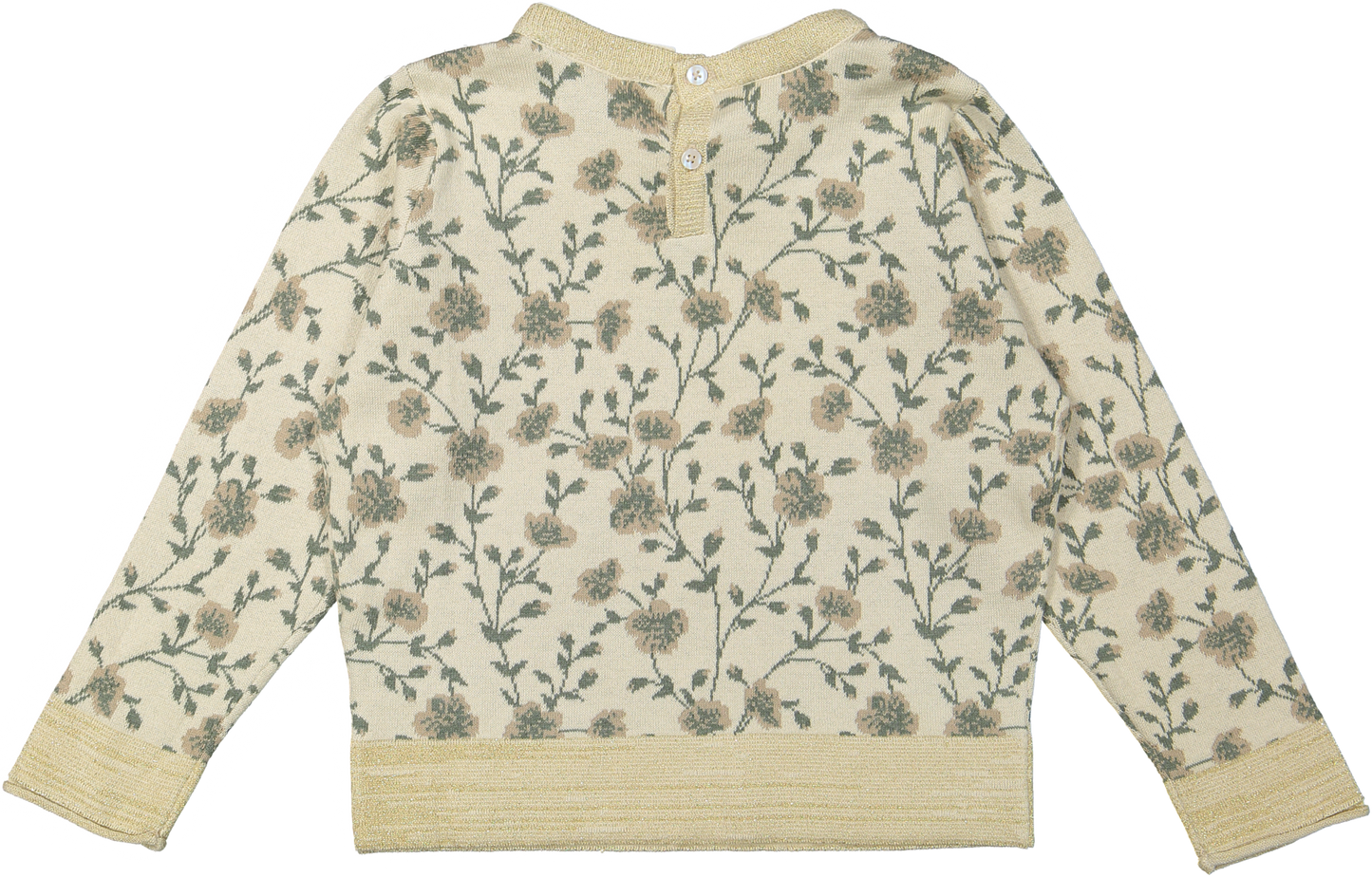 Bajé studio Parker Jacquard pullover flower lurex