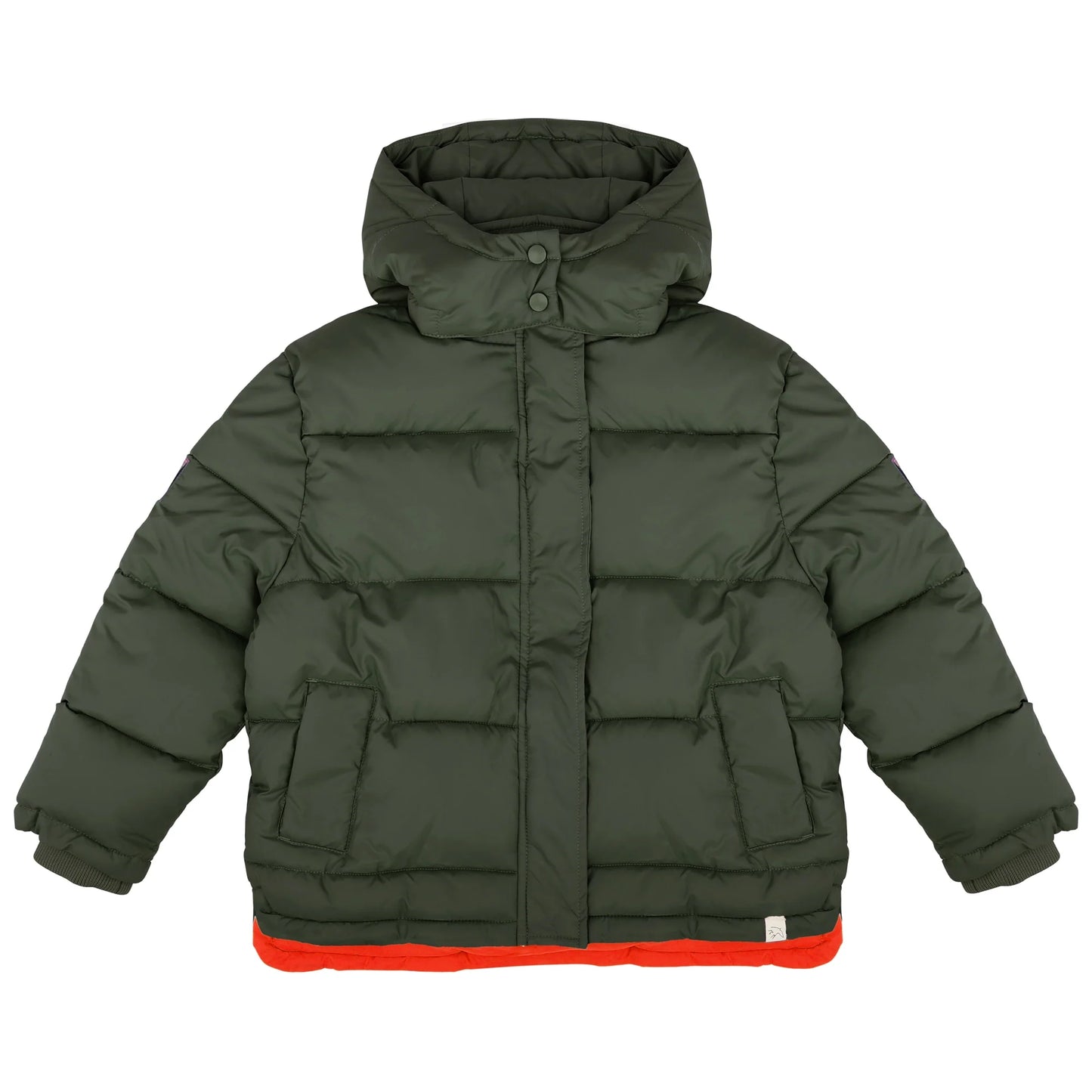 JENEST Luca puffer coat - Dark moss green