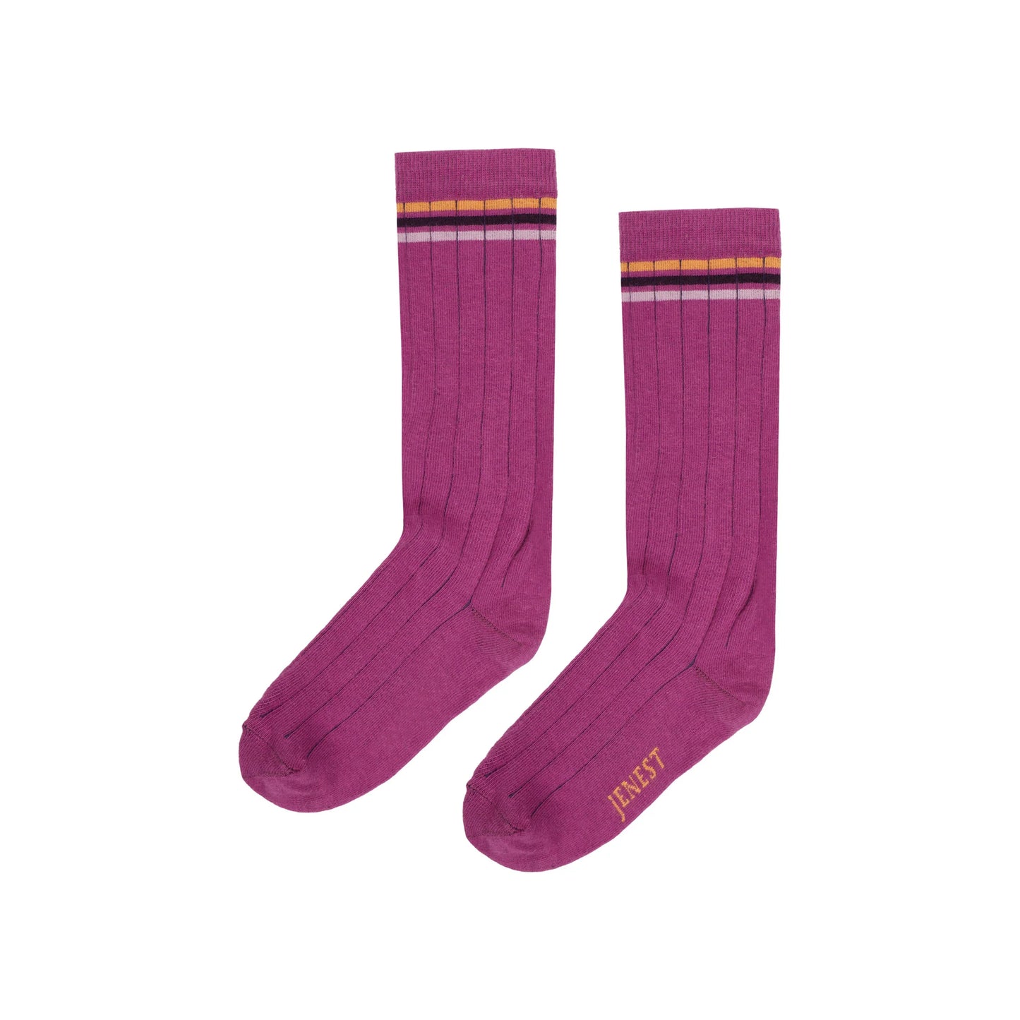 JENEST Knee socks - Grape purple