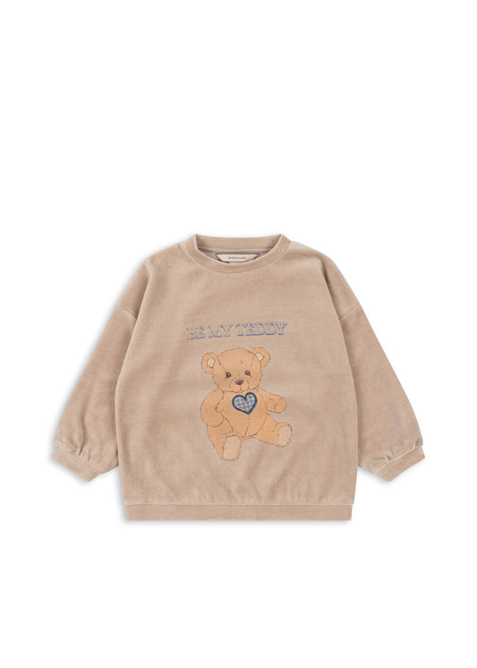 KONGES SLOEJD Wally frill sweat shirt - Teddy